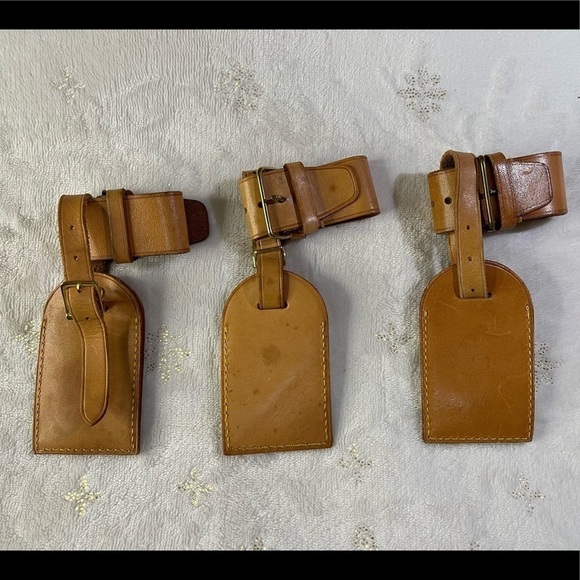 LOUIS VUITTON luggage tag & poignet bundle # 6 - Picture 4 of 9